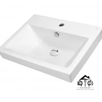 روشویی روکابینتی برند مروارید مدل ولگا 55