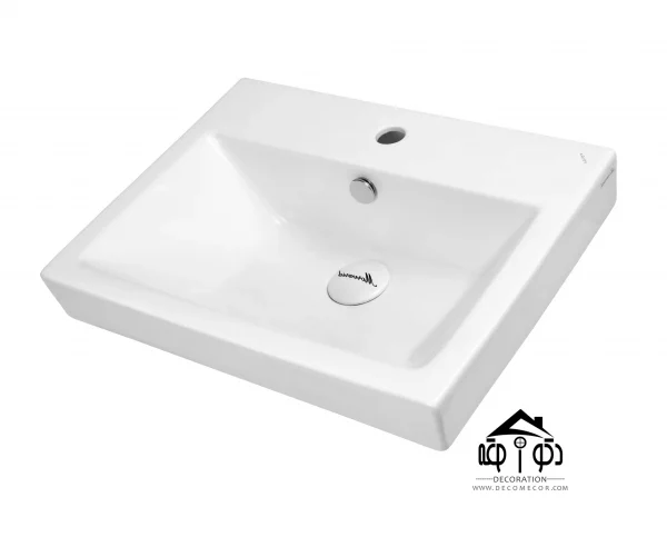 روشویی روکابینتی برند مروارید مدل ولگا 55
