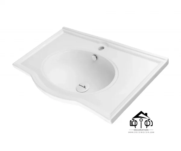 روشویی روکابینتی برند مروارید مدل النا 80