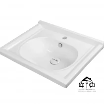 روشویی روکابینتی برند مروارید مدل ورونا 60