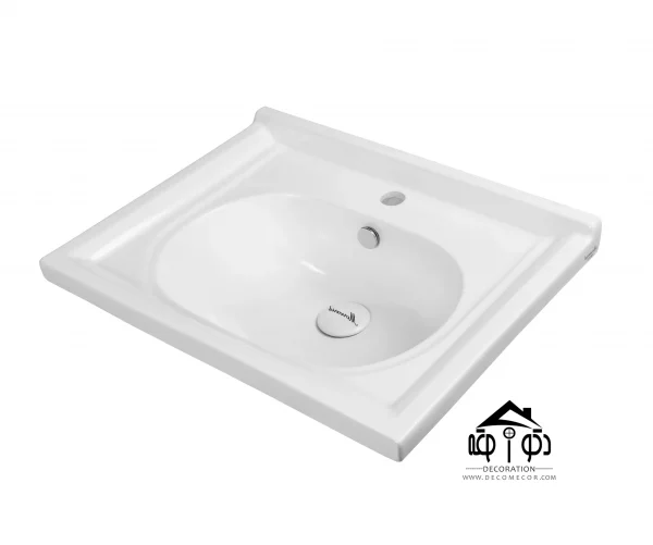 روشویی روکابینتی برند مروارید مدل ورونا 60