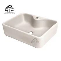 روشویی روصفحه ای مینا مدل ارکید سفید