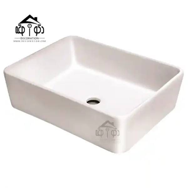 روشویی روکابینتی مینا مدل دایان سفید