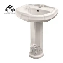 روشویی پایه ای مینا مدل آشال