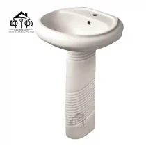 روشویی پایه ای مینا مدل سمن