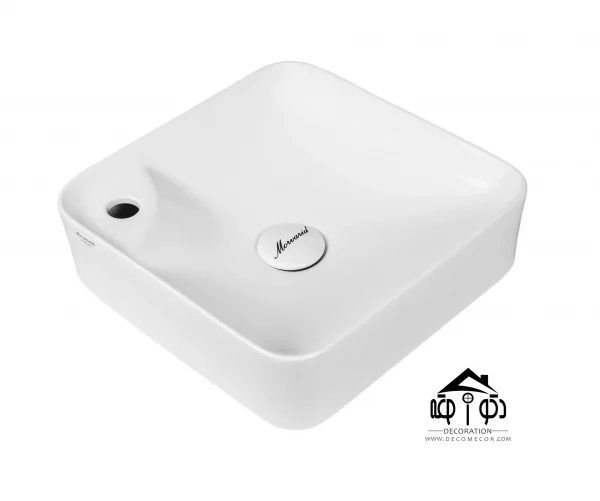 روشویی روصفحه ای برند مروارید مدل آلفا 40