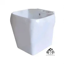 روشویی نیم پایه برند مروارید مدل مایا سفید