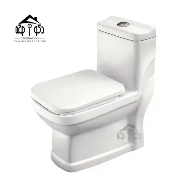 توالت فرنگی مینا مدل مگنولیا سفید