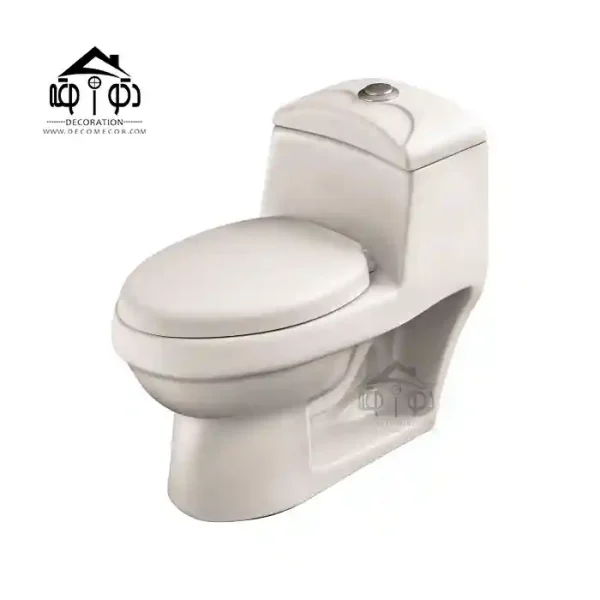 توالت فرنگی مینا مدل لیندا سفید