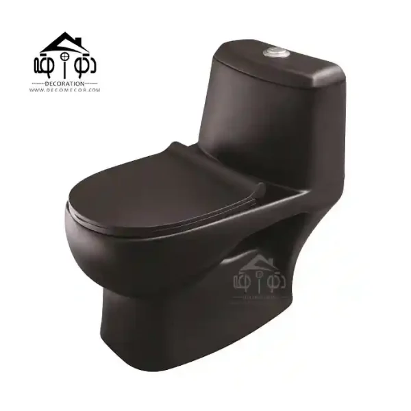 توالت فرنگی مینا مدل برلیان مشکی