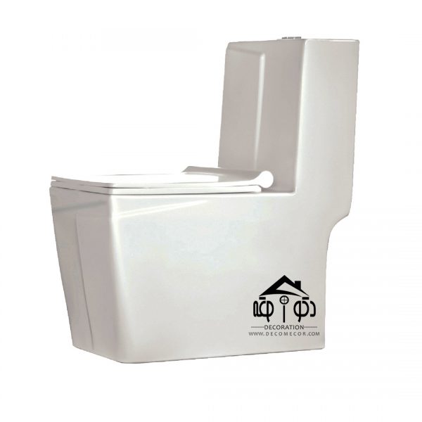 توالت فرنگی رسی سفید مدل لاین