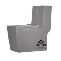 توالت فرنگی رسی طوسی مدل لاین