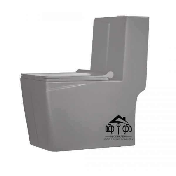 توالت فرنگی رسی طوسی مدل لاین