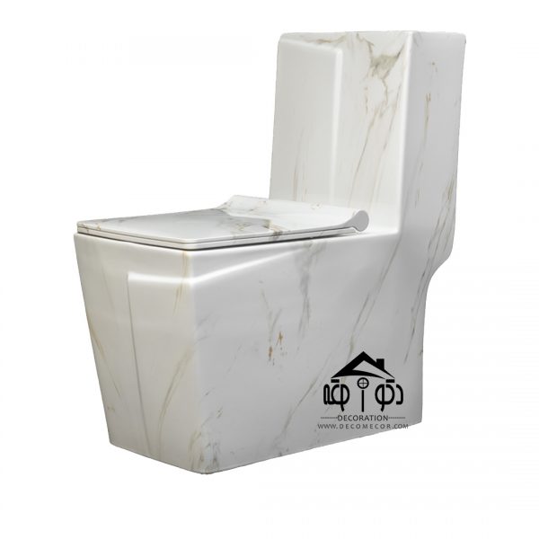 توالت فرنگی رسی طرح کلکته مدل لاین