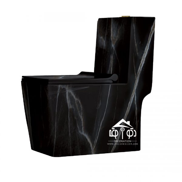 توالت فرنگی رسی طرح ماربل مدل لاین