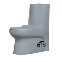 توالت فرنگی رسی طوسی مدل مدیسا