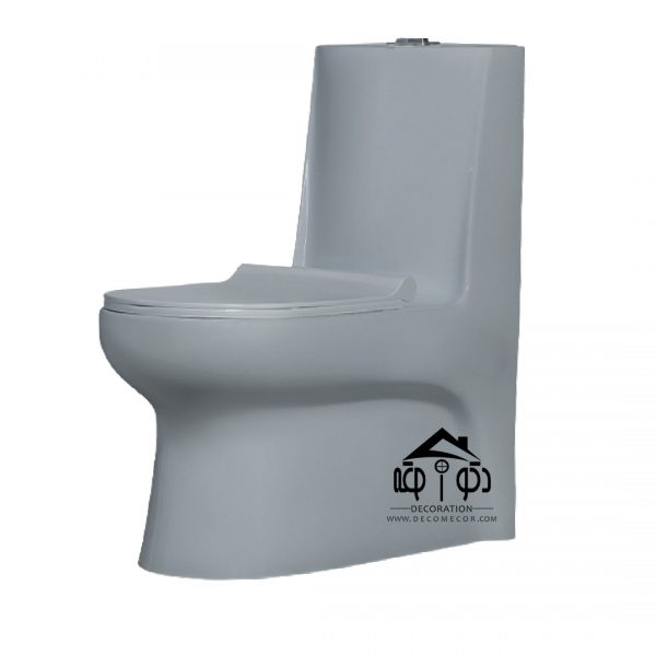 توالت فرنگی رسی طوسی مدل مدیسا