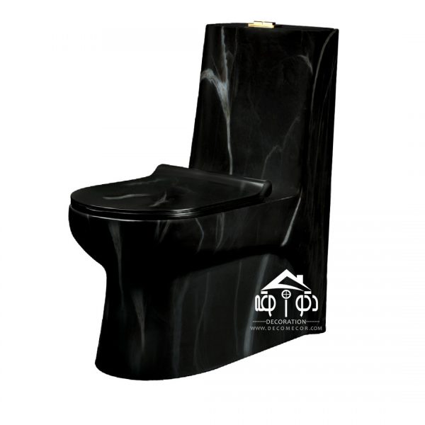 توالت فرنگی رسی طرح ماربل مدل مدیسا