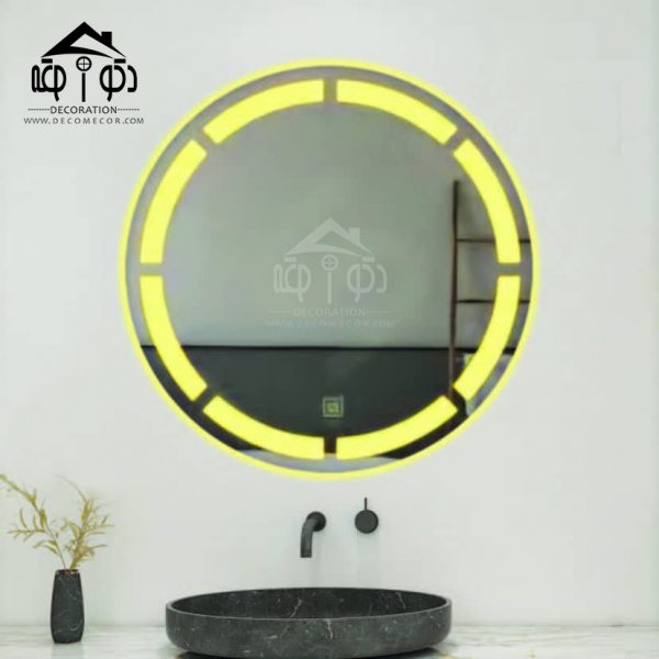 آینه لمسی گرد سایز 60