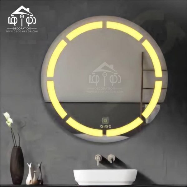 آینه لمسی گرد سایز 60