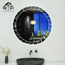 آینه لمسی گرد سایز 70