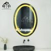 آینه لمسی مدل بیضی سایز 50*70
