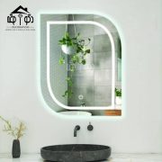 آینه لمسی مدل مستطیل سایز 60*80