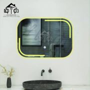 آینه لمسی مدل مستطیل سایز 60*80
