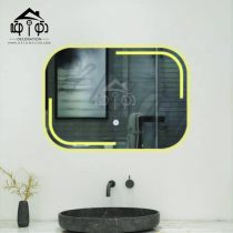 آینه لمسی مدل مستطیل سایز 60*80