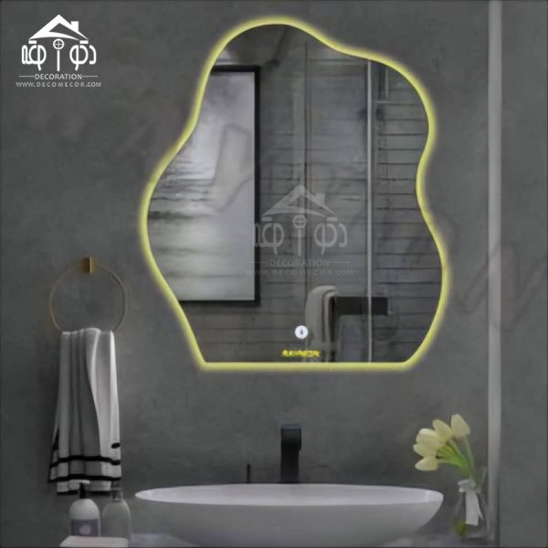 آینه لمسی مدل دفرمه سایز 60*80