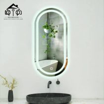 آینه لمسی مدل گنبدی نواری سایز 70*50