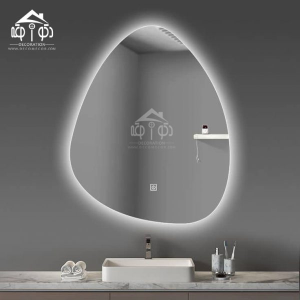 آینه لمسی مدل اشکی سایز 50*70