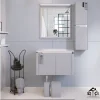 روشویی کابینتی مدل کارولین سایز 73