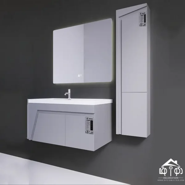 روشویی کابینتی مدل گلامور سایز 79