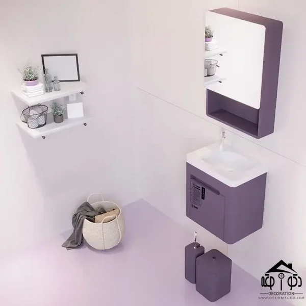 روشویی کابینتی مدل مینا سایز 43