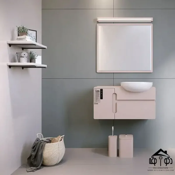 روشویی کابینتی مدل ناپولی سایز 80