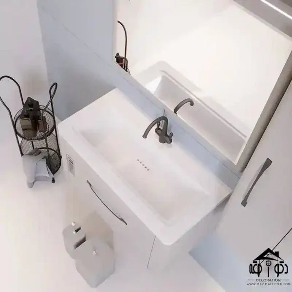 روشویی کابینتی مدل پائولا سایز 80