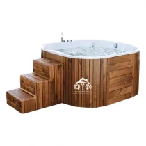 جکوزی چهارنفره سایز 150 در 150 کد 03401