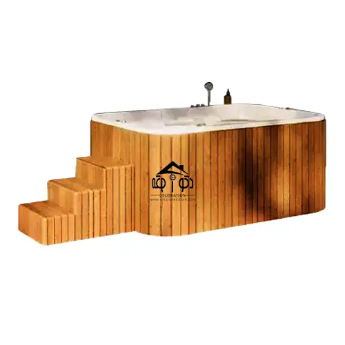 جکوزی شش نفره سایز 210 در 150 کد 03601