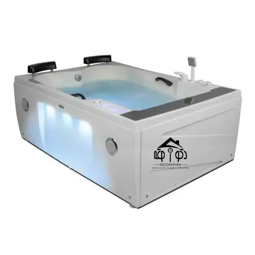 وان جکوزی دو نفره سایز 175 در 125 کد 05202